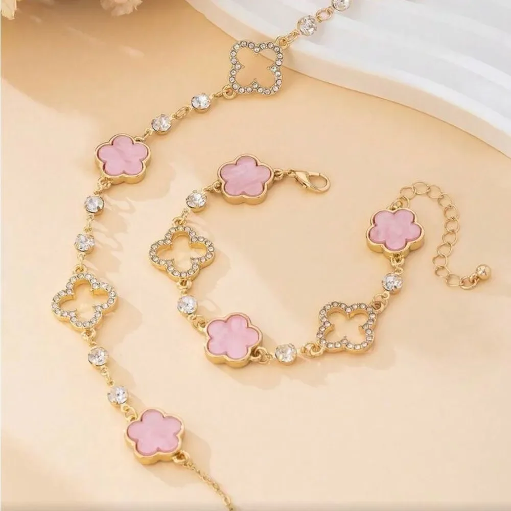 NEW! *French Girl* Fun Flirty Parisienne-Style Necklace & Bracelet